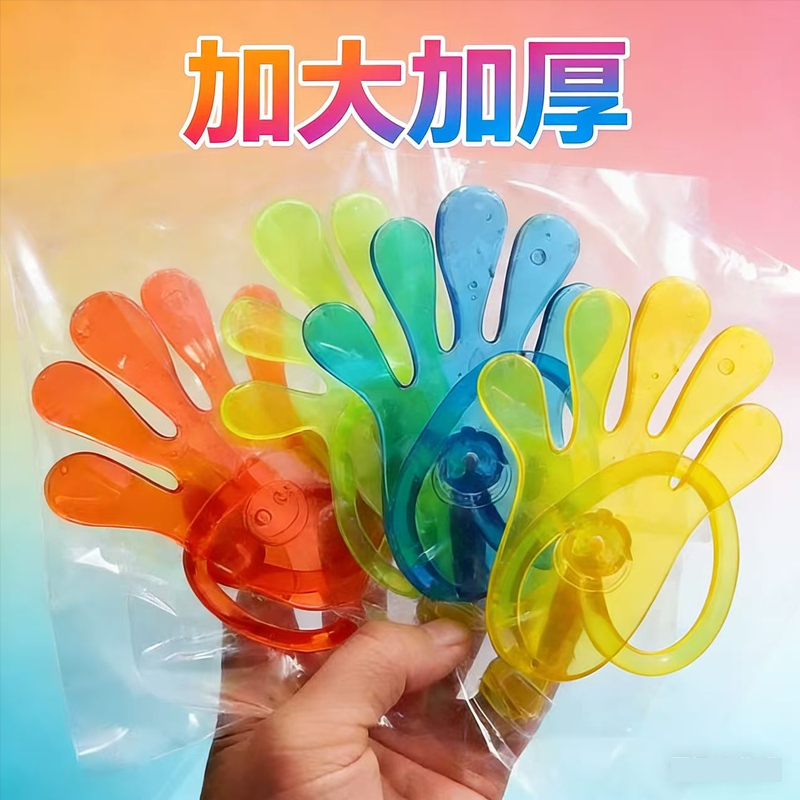 Nostalgic Stress-Relief Sticky Wall-Climbing Glass Meteor Hammer Spider-Man Climbing Retractable Large Palm Sticky Toy