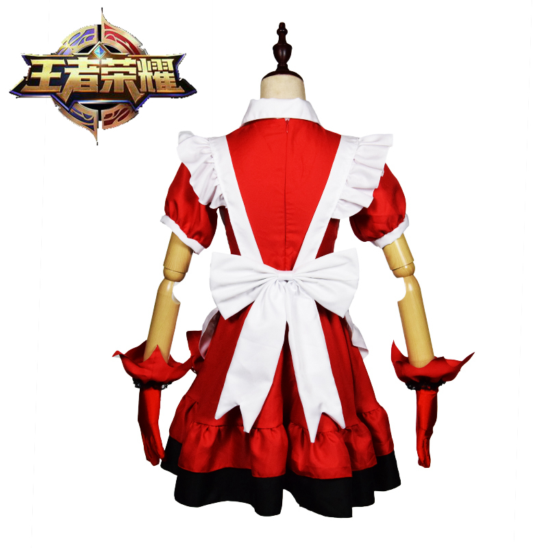 Vua vinh quang COS Angela ma thuật nhỏ nấu ăn Quần áo COS Angela cosplay tóc giả đạo cụ cuốn sách cosplay 2b