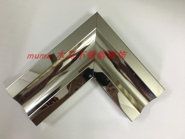 Stainless steel door sleeve line door frame European-style decorative line frame background wall inlaid with wrapping door sleeve