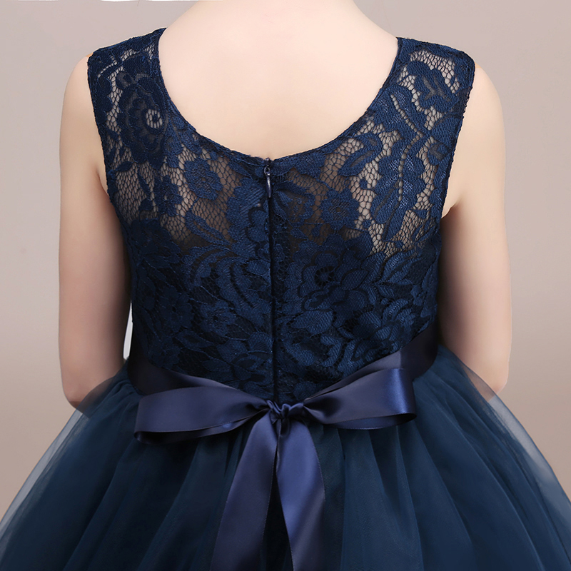 MUSE cô gái buổi tối ăn mặc hoa trẻ em của công chúa pettiskirt trẻ em của đàn piano hiệu suất ăn mặc dài hiển thị mùa xuân và mùa hè mới thời trang thiếu nhi