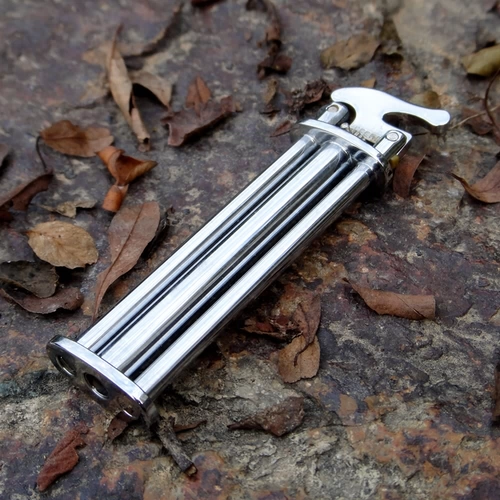 Медная старомодная сверхлегкая ультратонкая креативная портативная зажигалка