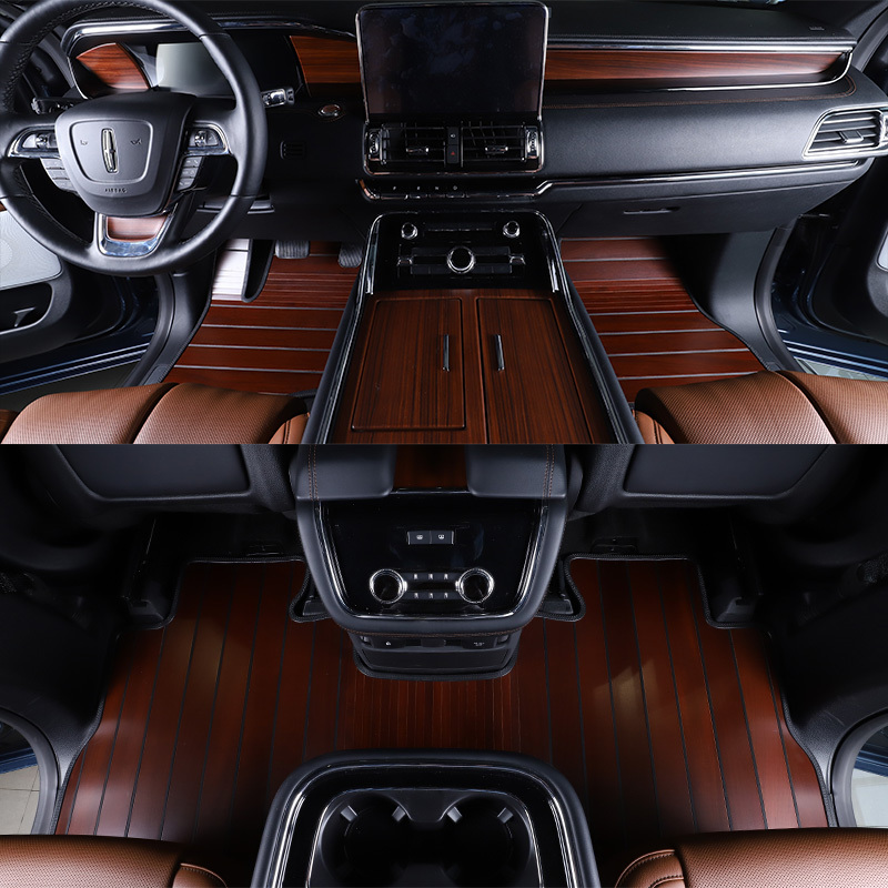 Suitable for Gle320/350/400/450 E300L G500 Glc300 Car Solid Wood Floor Mats