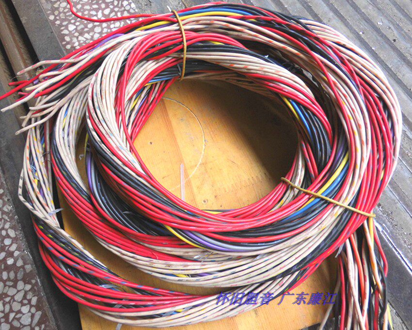British color spot pure copper wire core 1mm 4 m bile machine wire 2 root price special price