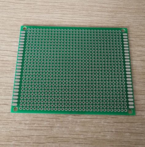 Single-sided spray tin 1 6 thick 2 54 pitch circuit welding hole plate experimental plate 7 * 9 8 * 12 9 * 15 10 * 15-Taobao