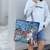 Шоппер, большая этническая сумка на одно плечо, тканевый мешок, этнический стиль