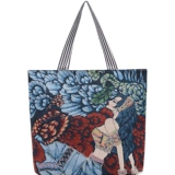 Шоппер, большая этническая сумка на одно плечо, тканевый мешок, этнический стиль