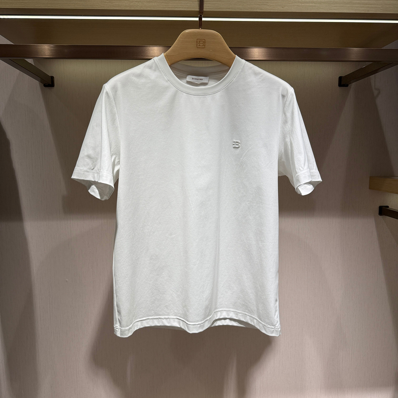 Bosssunwen 2026 Spring and Summer New Style Drapey, Skin-Friendly and Comfortable Short-Sleeved Knitwear A621T802 Bosssunwen 2026 Spring and Summer New Style Drapey, Skin-Friendly and Comfortable Short-Sleeved Knitwear A621T802