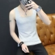 Liền mạch và vô biên nam chất rắn cotton Slim vest skinny thể thao thể thao chạm đáy mồ hôi vest nam công việc ba lỗ