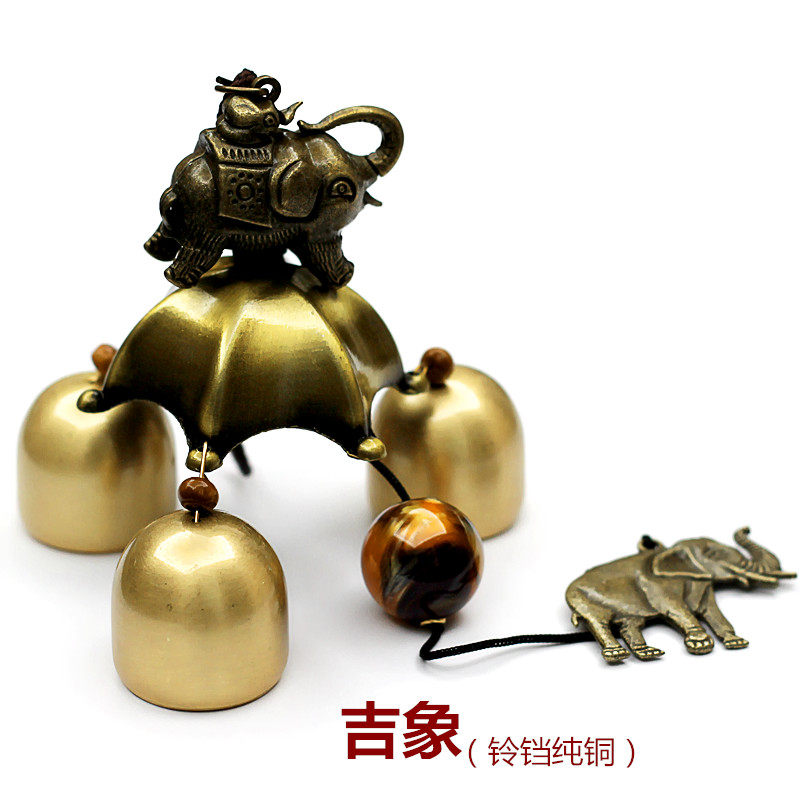 Entrance Door Home Outdoor Creativity Wind Bells Bronze Hanging Accessories Doorbell Shop With Pendant Small Bell