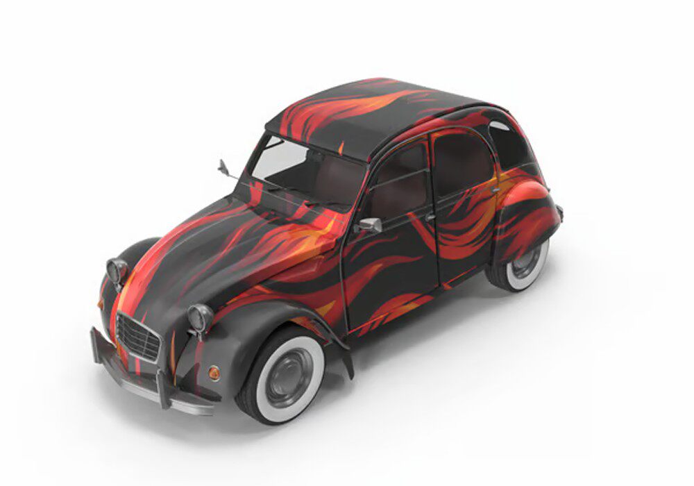 【3D模型】复古汽车3D模型-PoseAe视频创意库