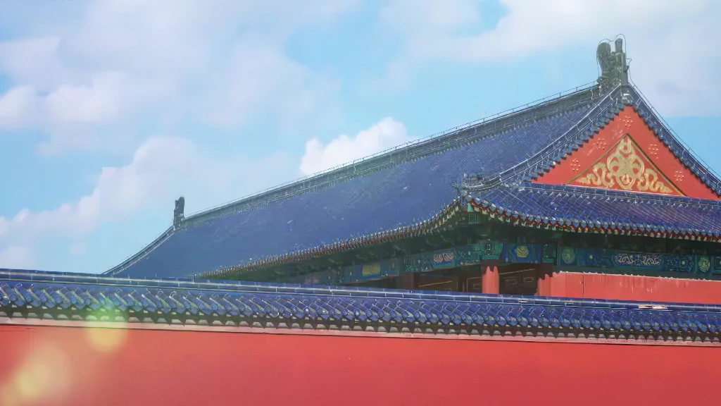 【实拍视频】北京紫禁城红色城墙-PoseAe视频创意库