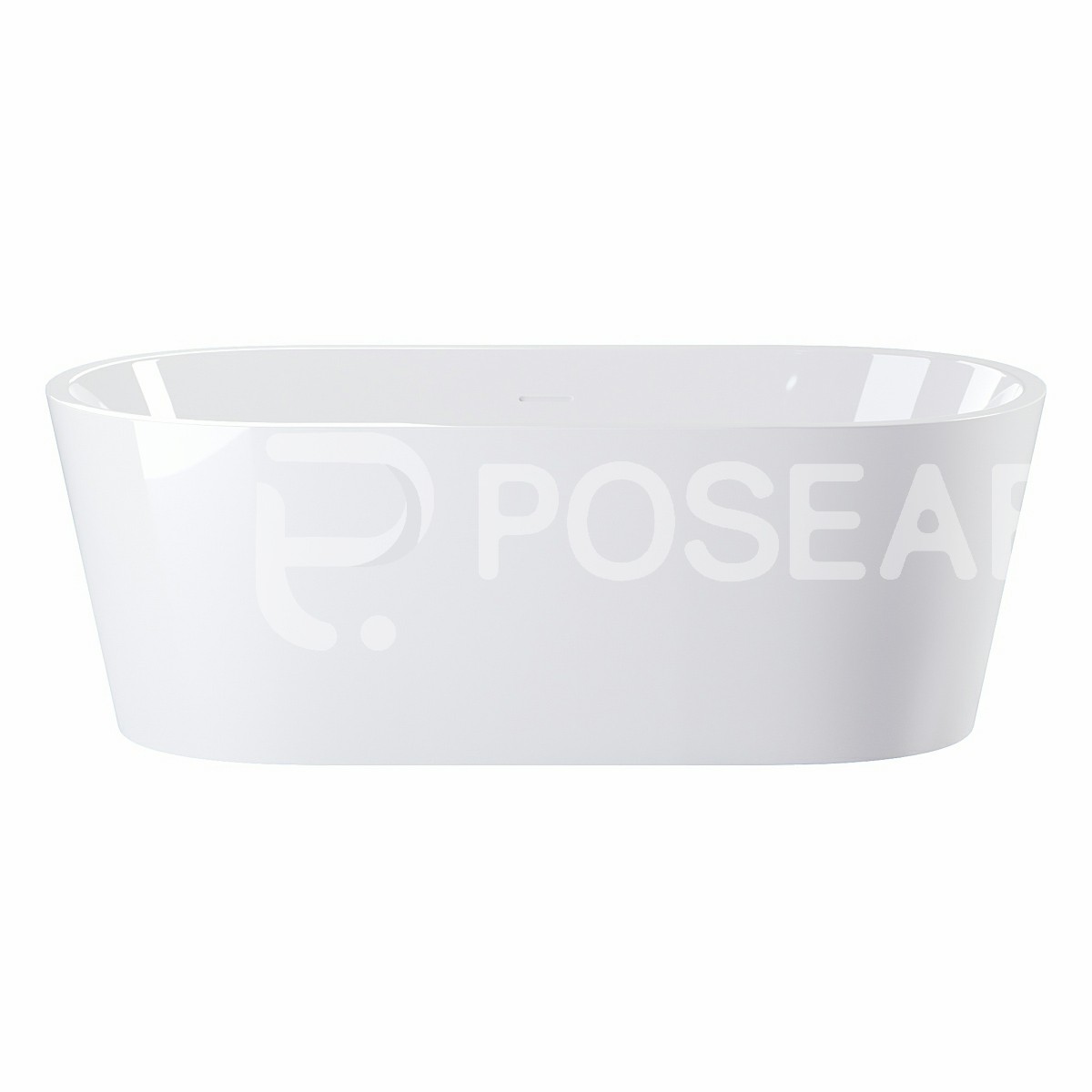 图片[3]-【3D模型】白色浴缸模型-PoseAe视频创意库