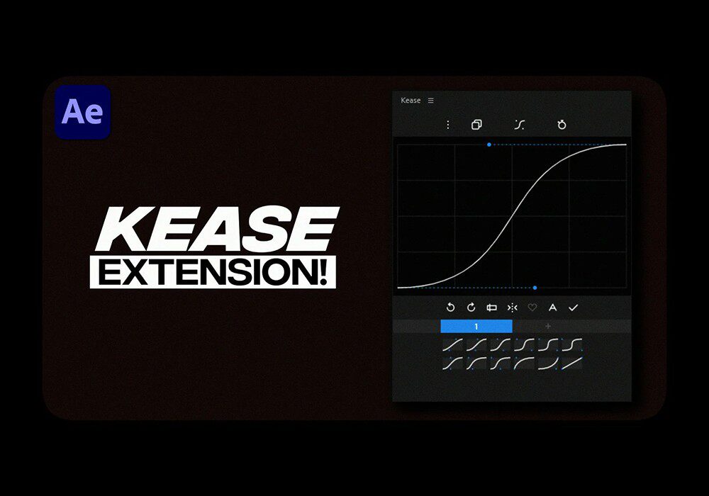 【AE插件】After Effects 关键帧动画控制神器 Kease脚本下载-支持WIN\MAC-PoseAe