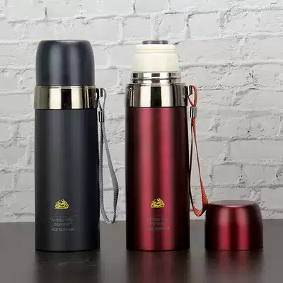 Convenient stainless steel thermos cup advertising Cup customized lettering opening commemorative gift water cup customized printing logo