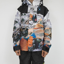 TNFGORETEX INVINCIBLE joint snow mountain camp hooded storm jacket jacket men and women