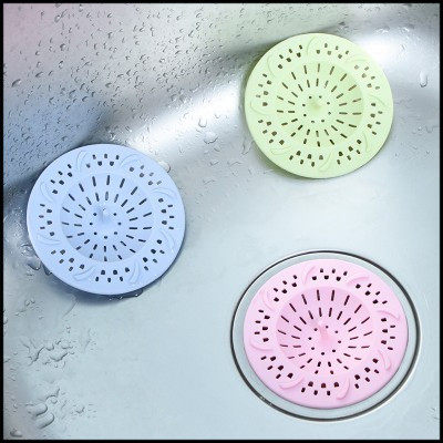 Hundred houses floor drain cover sewer hair filter kitchen sink anti-clogging filter silicone floor drain filter