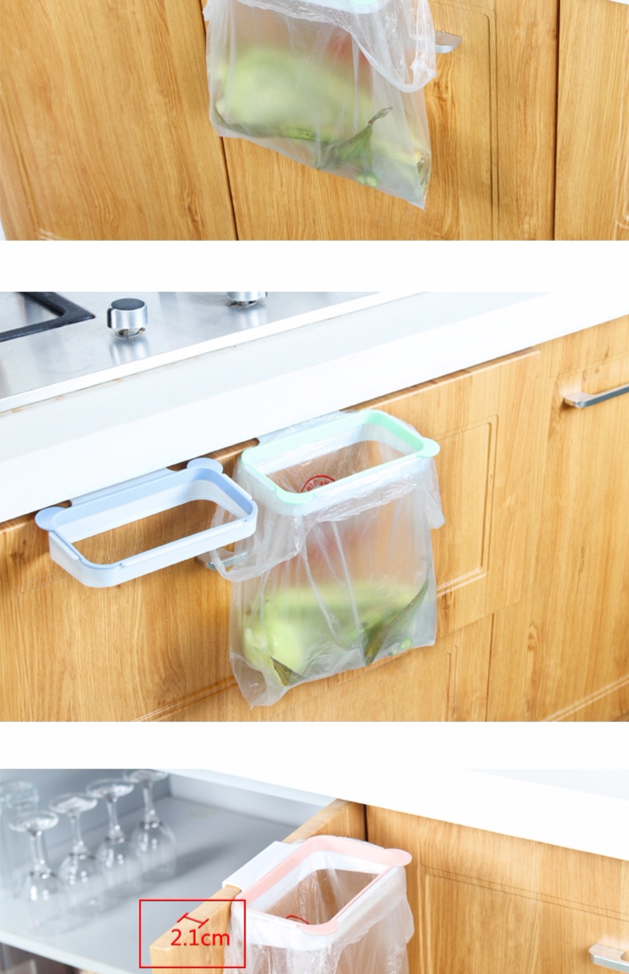 Cửa tủ treo thùng lưu trữ giá lưu trữ tạo tác công cụ đấm miễn phí nhà bếp đồ gia dụng thiết bị nhỏ cửa hàng bách hóa - Thiết bị sân khấu đèn nháy theo nhạc