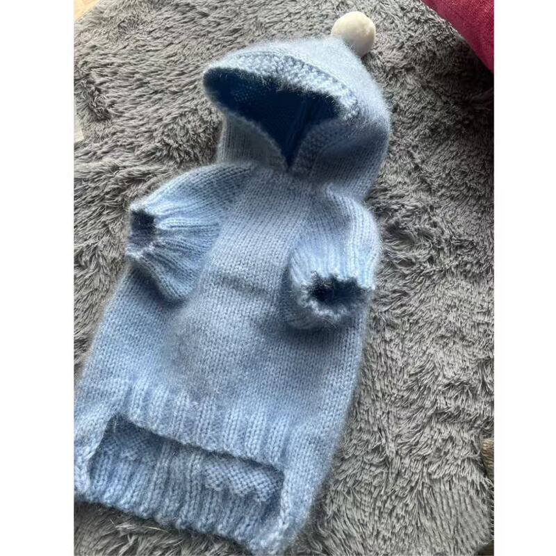 Pet Clothes Autumn and Winter Dog and Cat Sweater Pet Knitted Wool Two-Legged Clothing Teddy Pomeranian Puppy Sweater Pet Clothes Autumn and Winter Dog and Cat Sweater Pet Knitted Wool Two-Legged Clothing Teddy Pomeranian Puppy Sweater