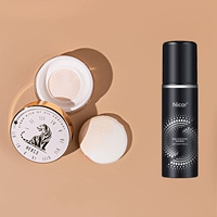 Масляный тигр T30 порошок вишневой вишни + спрей для макияжа 2 бесплатный формальный износ подарки