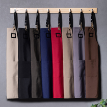 Apron custom logo cake baking coffee cake caffee shop nail Korean edition commercial waist waist wear