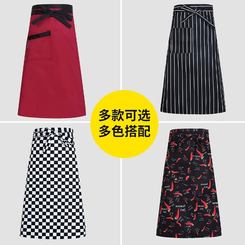 Фартук для работы, рабочая юбка в складку, анти-грязь, делается под заказ, с печатью вашего логотипа