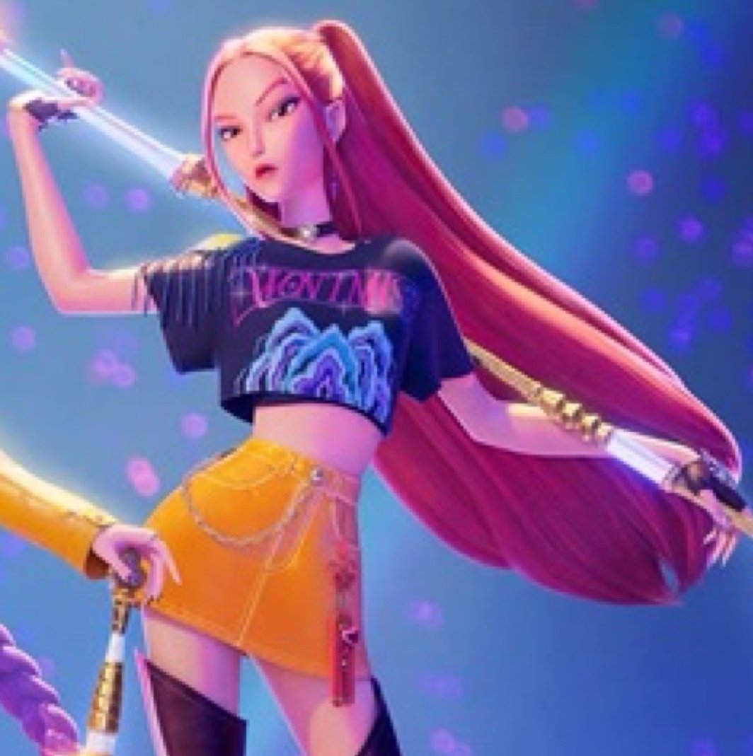 墨染青丝定制假发：K-POP猎魔女团MIRA同款，让你一秒变身动漫女主角！-聚会装饰假发-淘宝好物网, image size:1064x1069