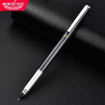 Hero pen 360 degree round head writing creative writing pen special hard pen boy girl style Iridium diamond pen ink