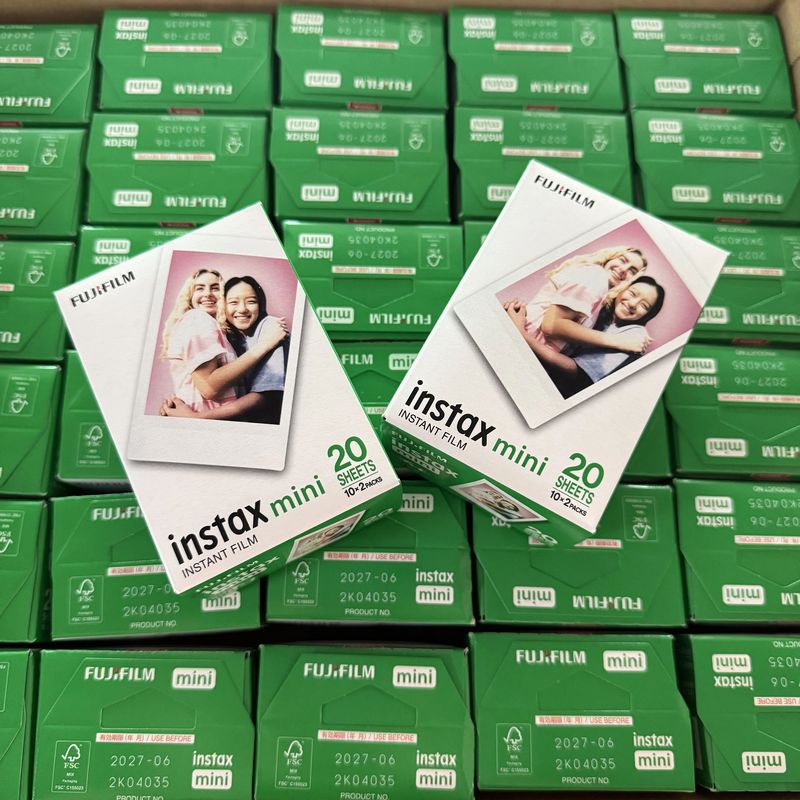 Fujifilm Instax 3inch Mini Photo Paper Mini7/8/9/11/12/25/90 Universal 3inch White Border Photo Paper Fujifilm Instax 3inch Mini Photo Paper Mini7/8/9/11/12/25/90 Universal 3inch White Border Photo Paper