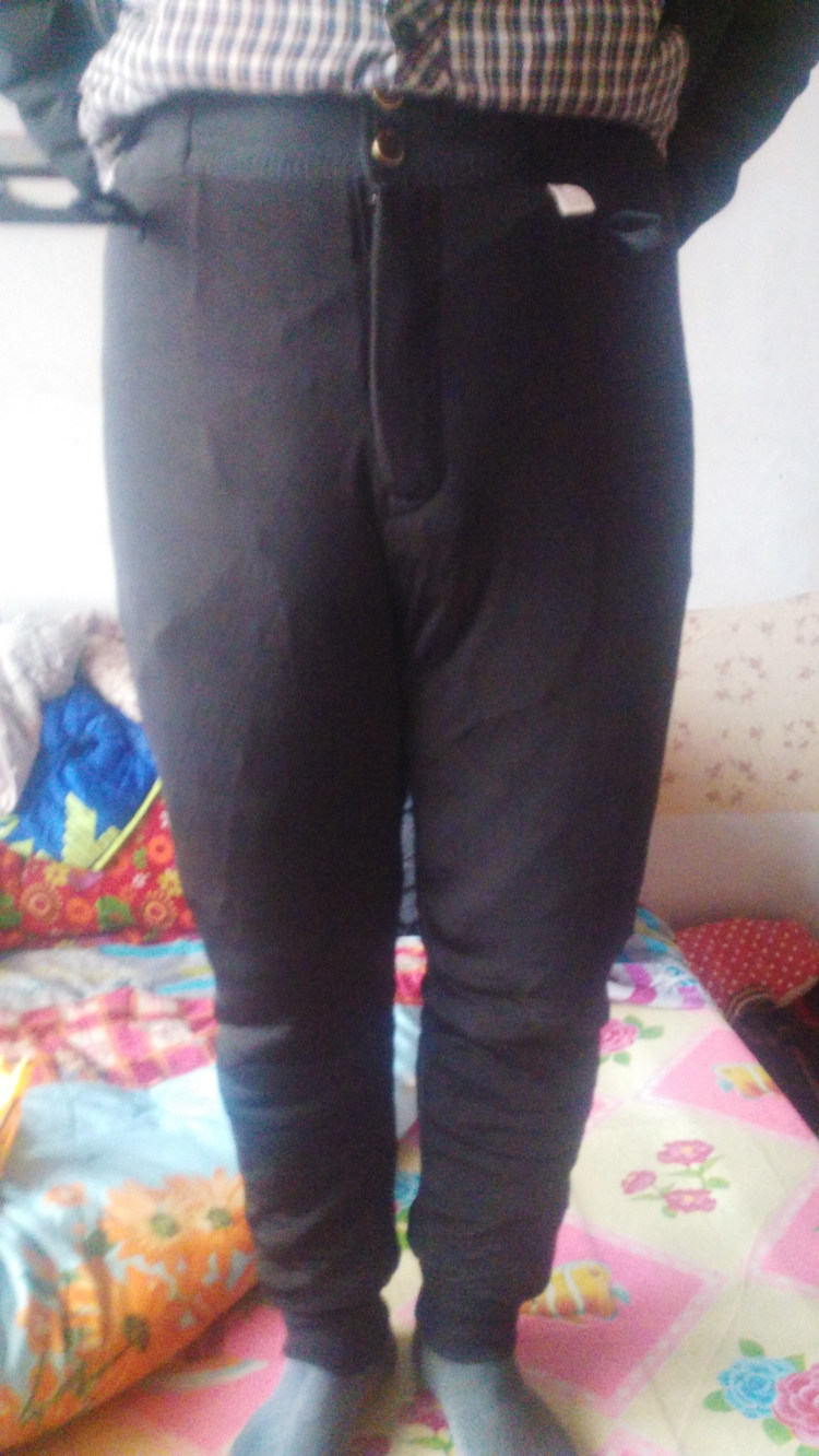 Pantalon cuir homme droit pour hiver - Ref 1493234 Image 15