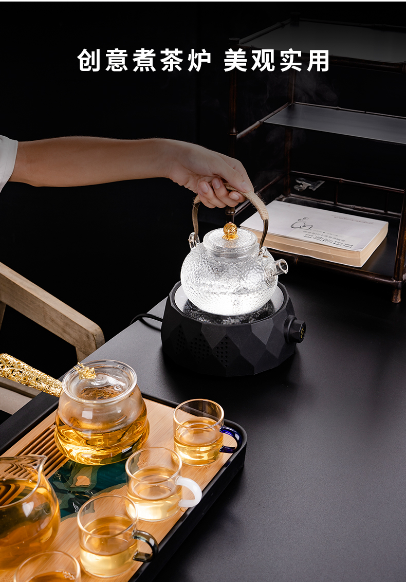 Electric TaoLu household mini tea tea stove cooking steaming tea tea tea machine Electric light waves furnace furnace iron pot of insulation