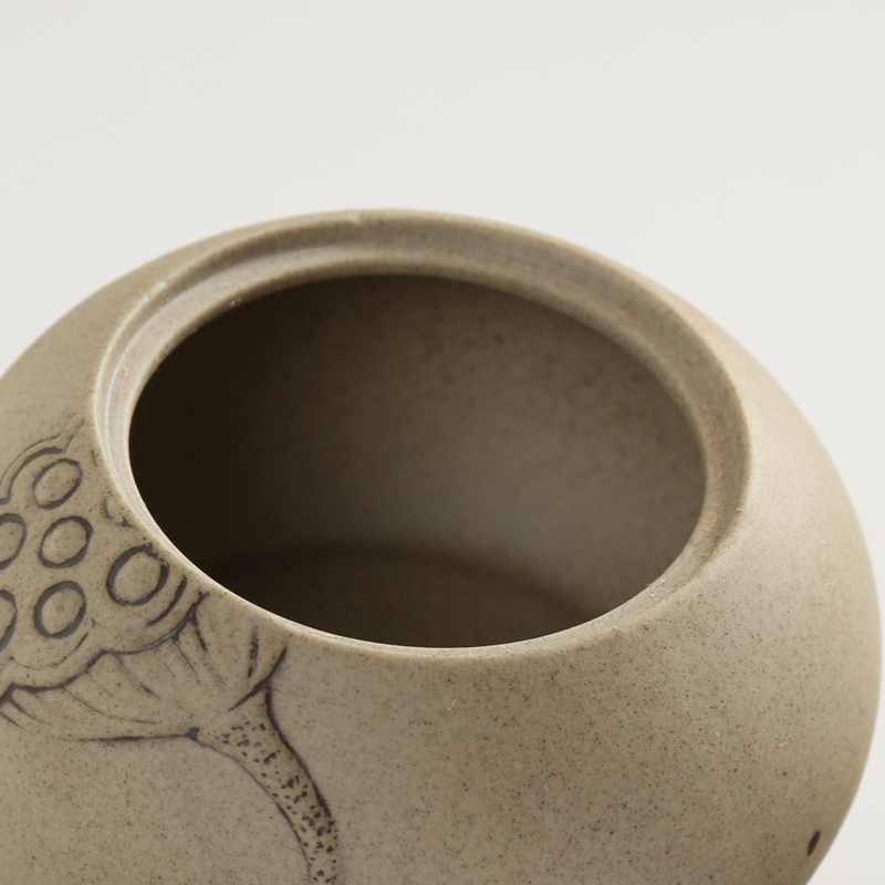 Is Yang coarse some ceramic soil sealing caddy fixings your up ceramic tea pot storage POTS of tea pot candy jar