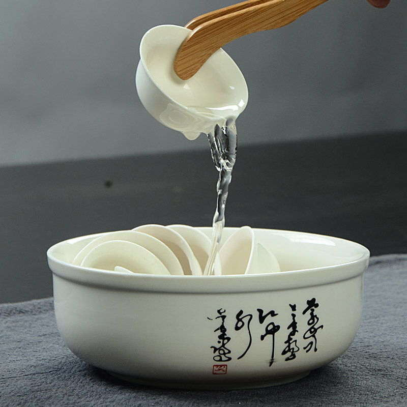 Are young jade porcelain porcelain of a complete set of kung fu tea set ceramic tureen tea cup white porcelain tea to implement the teapot