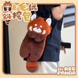 Вместительная и большая сумка через плечо, кукла, с медвежатами, панда