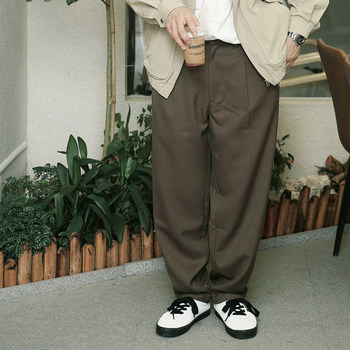 Rebirth trousers japanese style solid color trousers