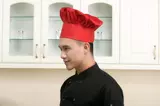 Отель Fast Restaurant Chef hat hat кухня черная хлопковая шляпа шляпа еда пыль -подверженные белым мужчинам и женским шляпам шеф -повара