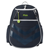 FILA childrens sports backpack 2024 autumn new mens and womens middle and large childrens backpack detachable tennis bag