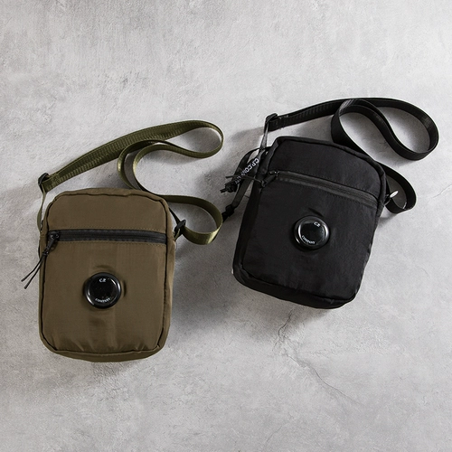 潮牌CP单肩包男女休闲工装风小挎包街头潮流手机包时尚机能斜挎包