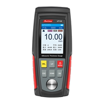 Japanese three-quantity ultrasonic thickness gauge metal steel plate glass plastic ceramic high-precision digital display thickness measuring instrument