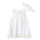 Kaka home INS Europe and the United States foreign trade summer girl baby baby child sleeveless princess bow foreign style one-year-old dress dress