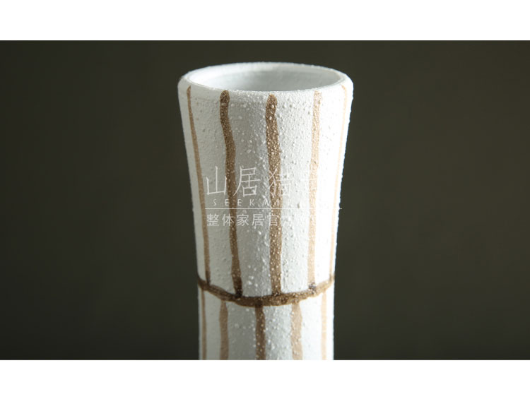 Nordic breeze white ceramic paint vase is contracted and I sitting room fine expressions using flower arranging flowers, table decoration furnishing articles