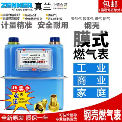 Zhenlan household Commercial Industrial Membrane gas meter gas meter liquefied gas flow meter gas meter G4G2 5