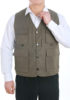 Horse clip middle-aged and elderly people in spring and autumn multi-pocket daddy package