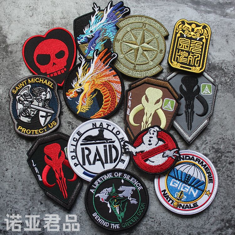 Rainbow Six Siege embroidery Velcro chapter Freedom Soldier badge Tactical Morale Chapter Patch DIY Sewing Patch