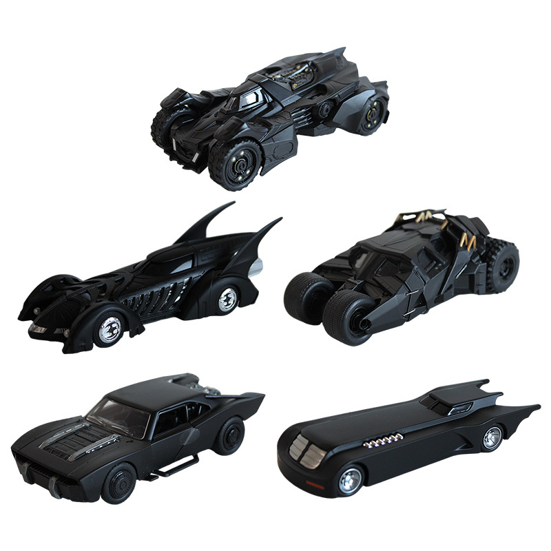 Batman Batman 1:32 Tv Series Version Justice League Movie Version Batmobile with Mini Figure