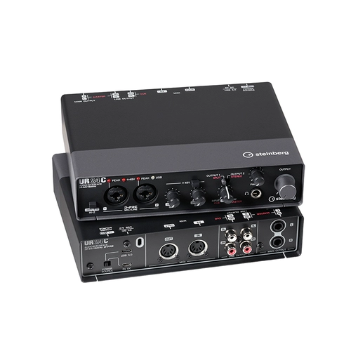 Yamaha Ya Maha Sound Card UR24C 22C Pack Профессиональный внешний вокальный инструмент с рекордной радиостанцией