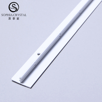 T-shaped aluminum alloy track crystal bead curtain new partition porch shoe cabinet curtain curtain