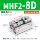 xi lanh khí nén sc Xi lanh ngón tay khí nén song song hàm HDF trượt xi lanh nhỏ MHF2-8D/12D/16D1/20D2 giá xi lanh khí nén 2 chiều xi lanh khí nén sc