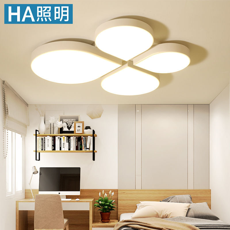 Usd 179 48 Clover Children Bedroom Lamp Warm Color Simple Modern Clover Children Bedroom Lamp Warm Color Simple Modern Boy Princess Creative Personality Led Ceiling