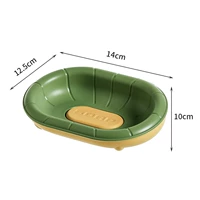 Желтый фон в стиле зеленой тарелки