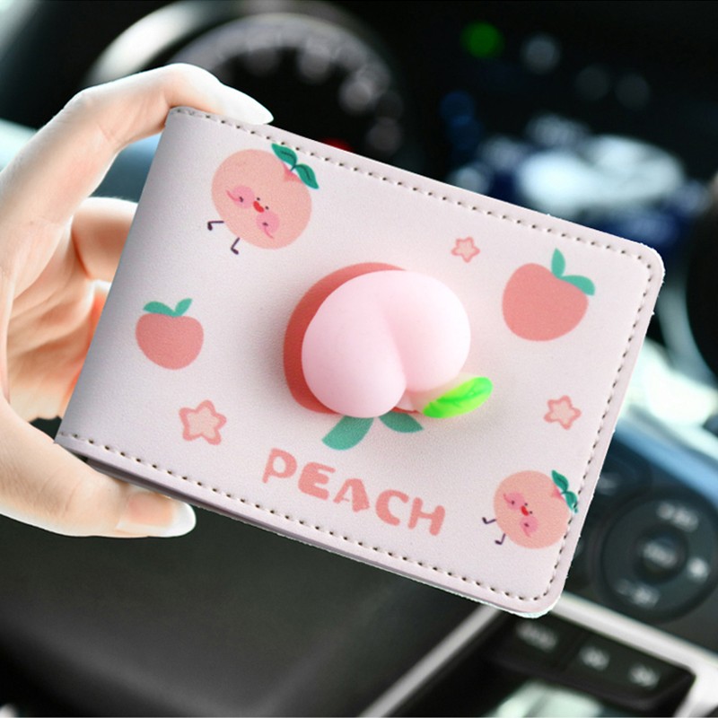 Driving license leather case female cute creative personality driving license cartoon net red car driver's license this protective case girl god